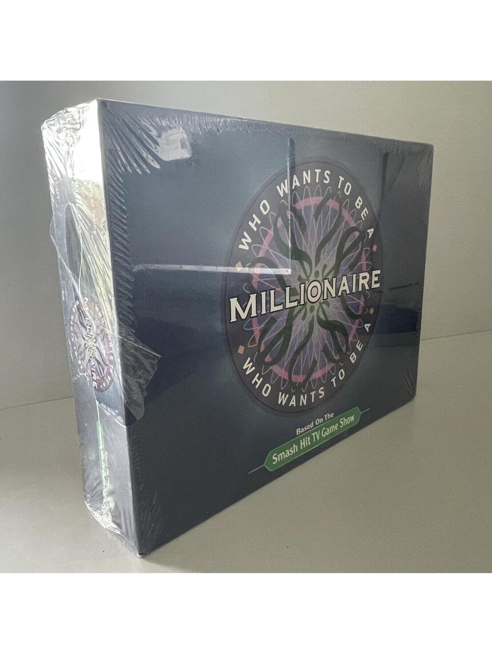 WHO WANTS TO BE A MILLIONAIRE 2000 Pressman FAMILY BOARD GAME Sealed New